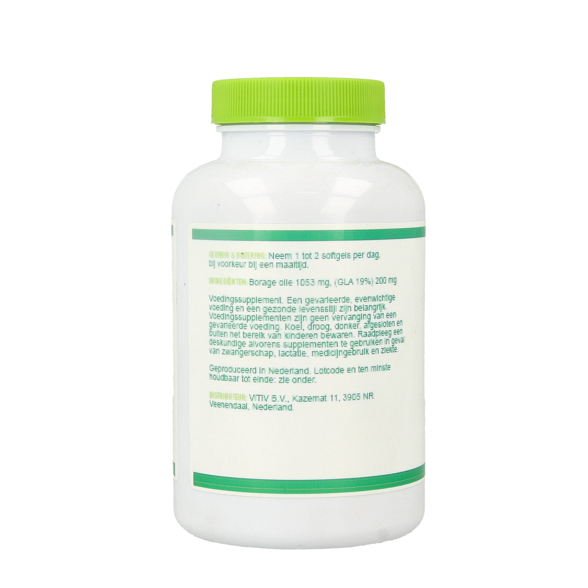 Vitiv Borage olie 100.00 Softgels