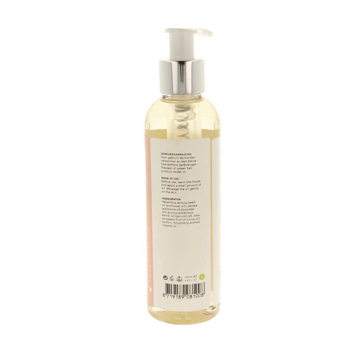 Loverock Love to relax body & massage olie kids & family 200.00 Milliliter