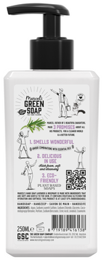 Marcel's Green Soap Handzeep lavendel & rozemarijn 250.00 Milliliter