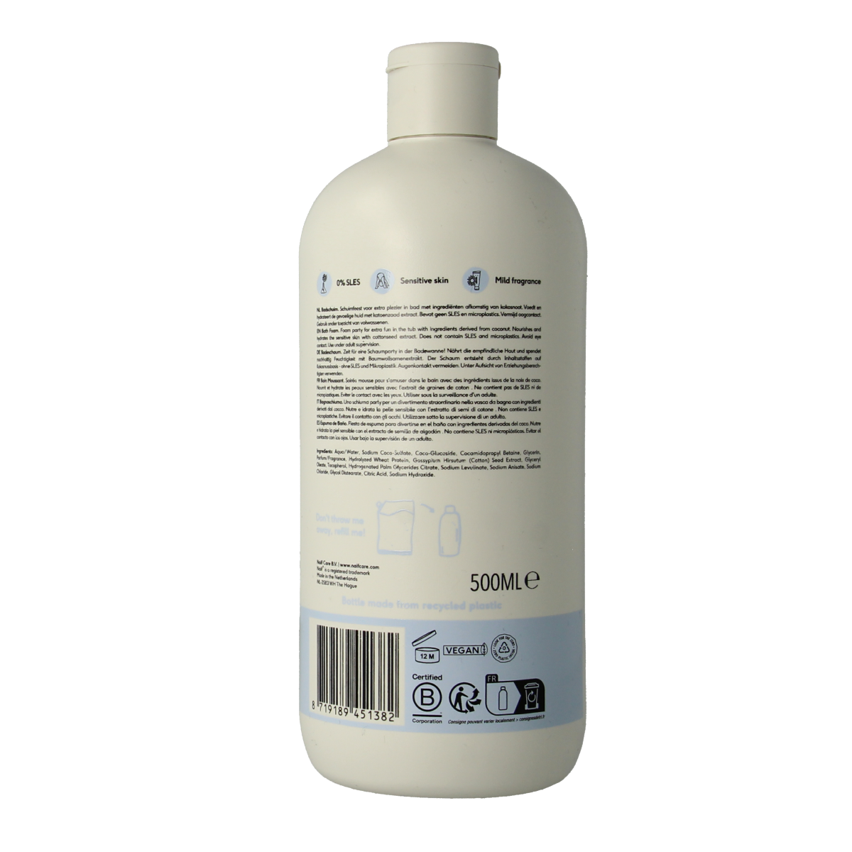 Naif Baby & kids bath foam 500.00 Milliliter