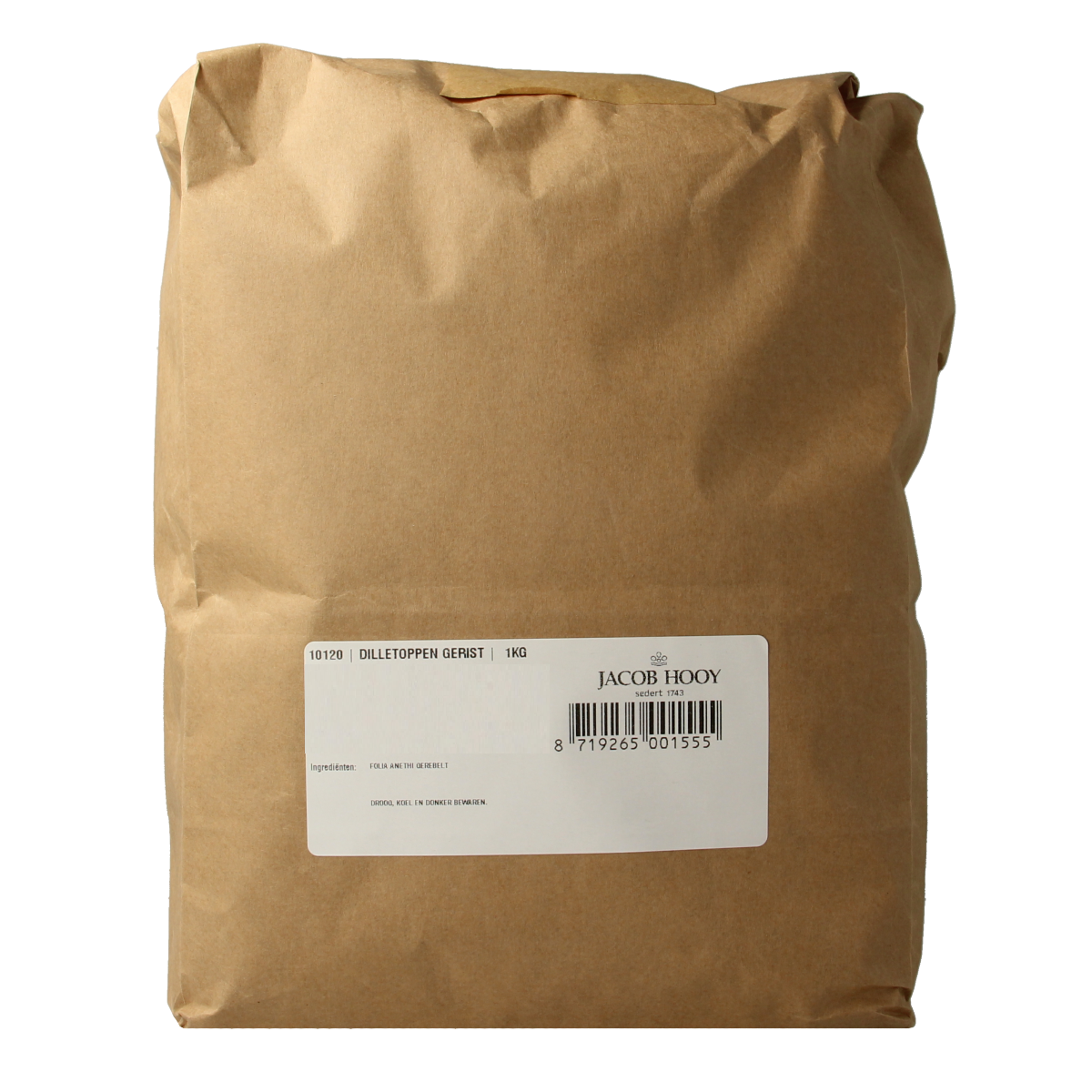 Jacob Hooy Dilletoppen  1.00 Kilogram