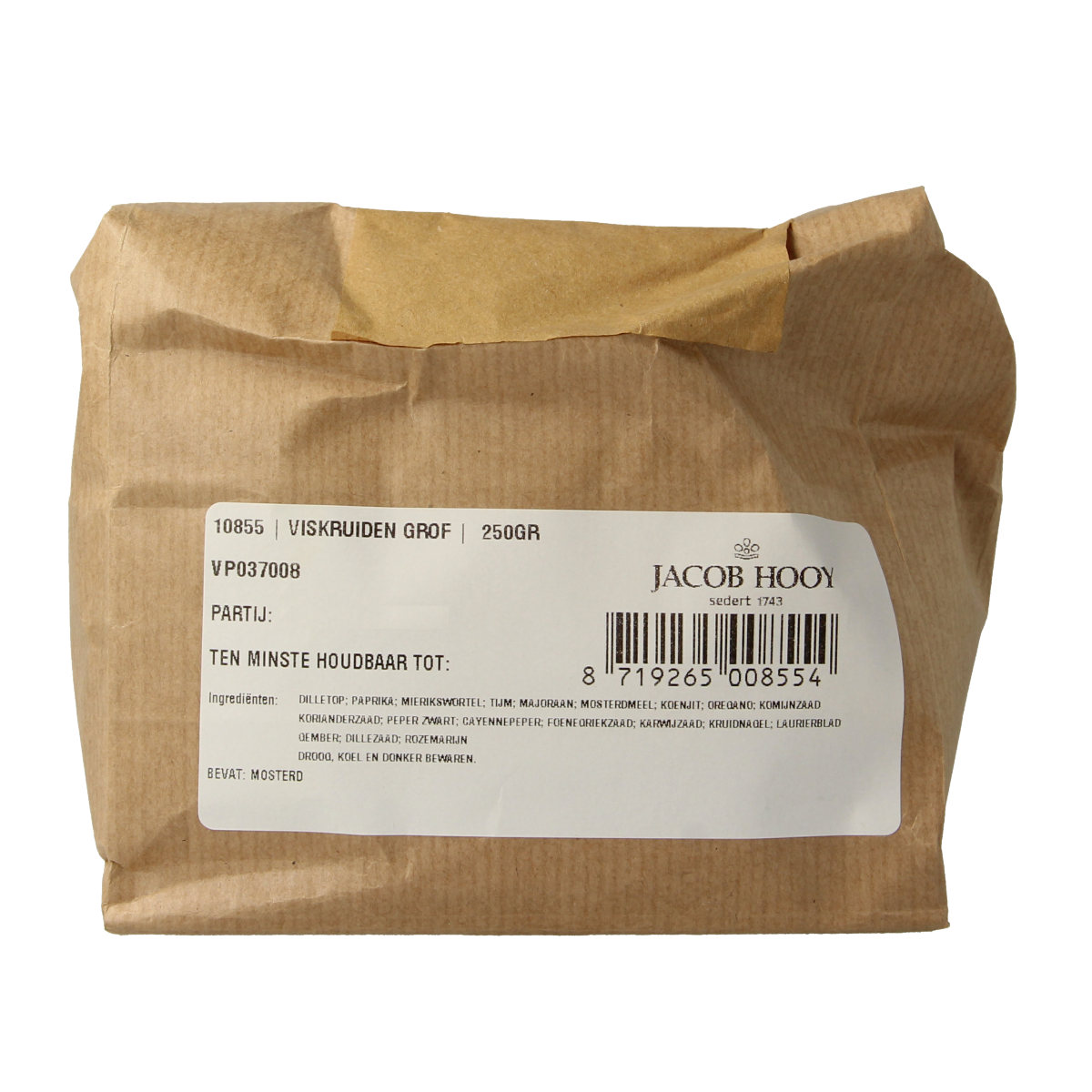 Jacob Hooy Viskruiden grof 250.00 Gram