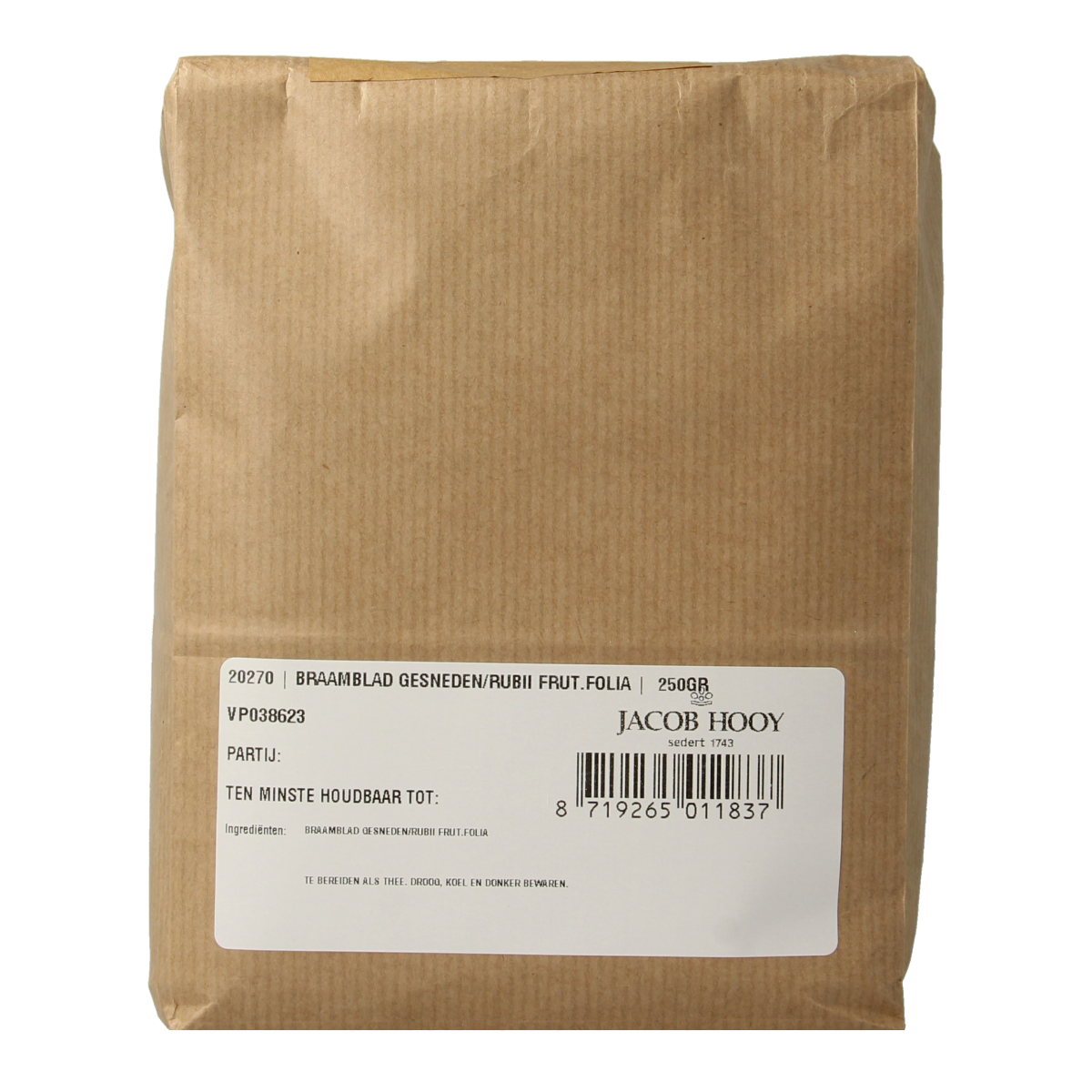 Jacob Hooy Braamblad 250.00 Gram