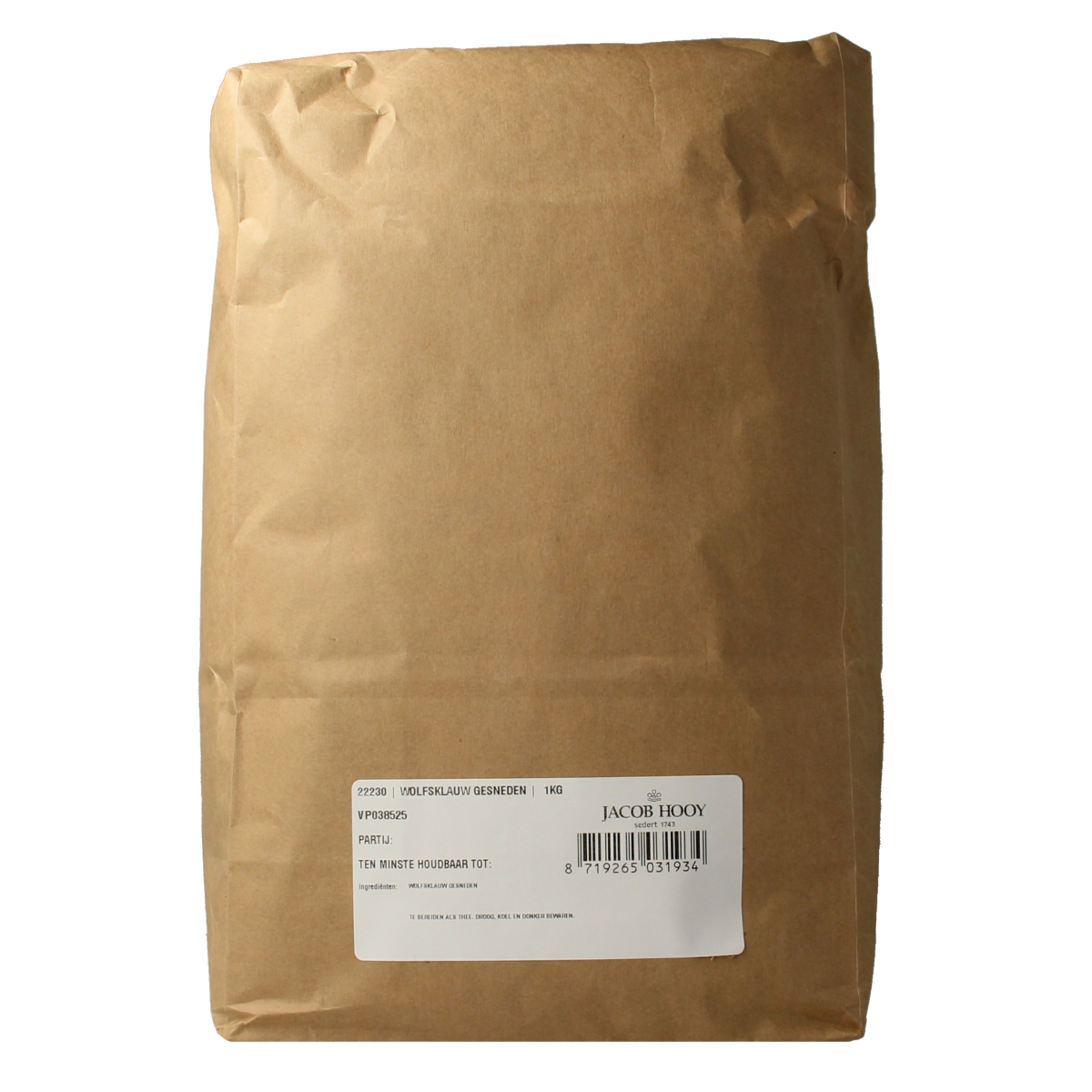 Jacob Hooy Wolfsklauw 1.00 Kilogram