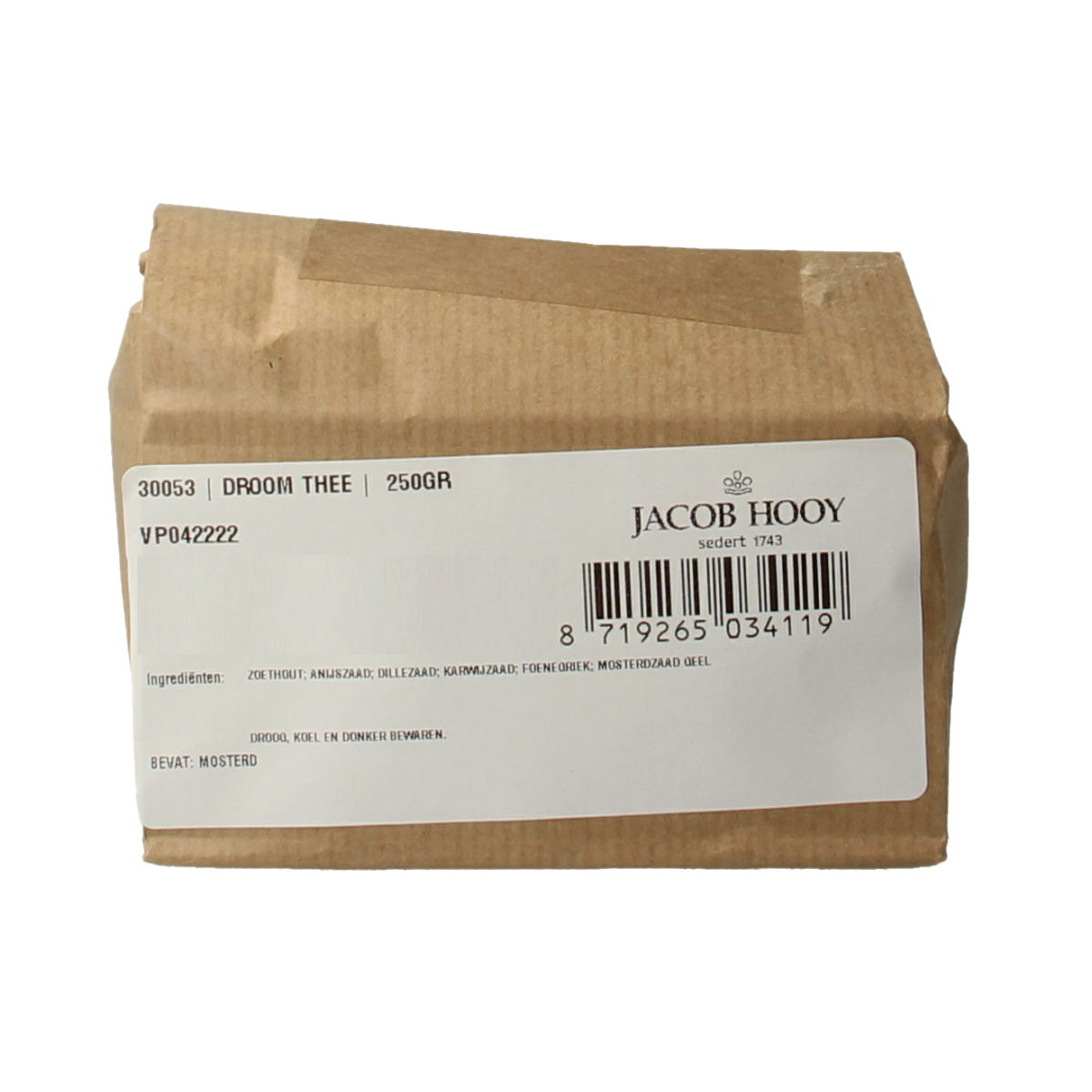 Jacob Hooy Droom thee 250.00 Gram