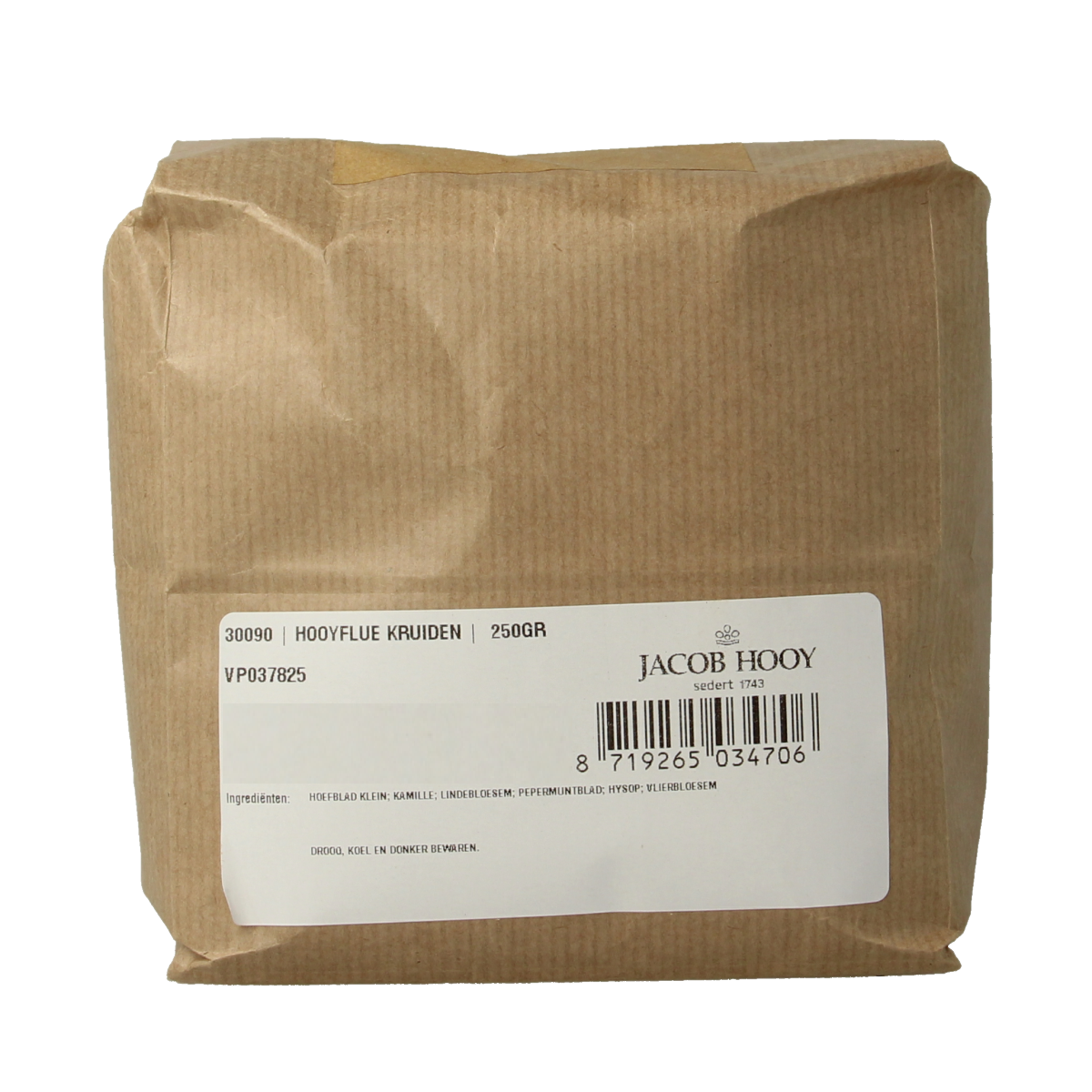 Jacob Hooy Hooyfluekruiden  250.00 Gram