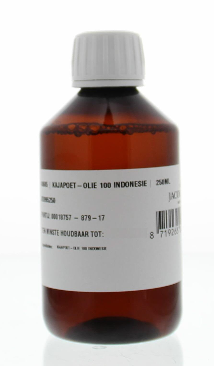 Jacob Hooy Kajapoet olie 250.00 Milliliter