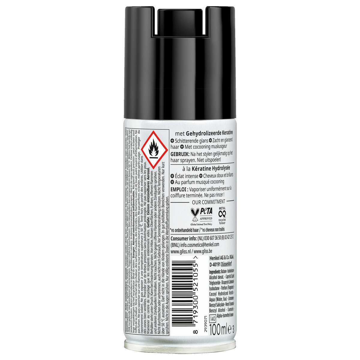 Gliss Kur Gliss Kur Tonic total repair brillant 100.00 Milliliter