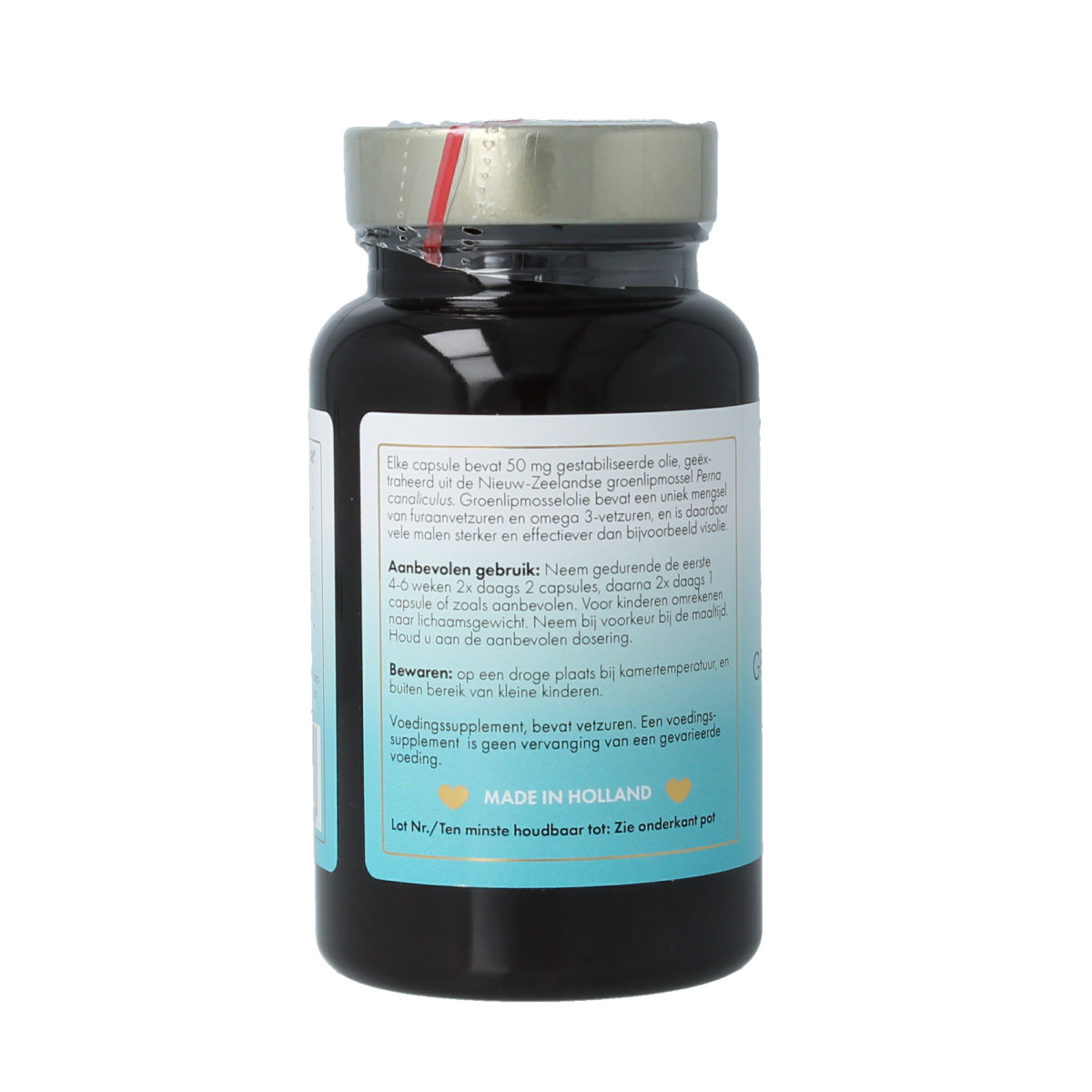 Sea Vitamins Groenlipmosselolie aspitol 90.00 Vegetarische capsules