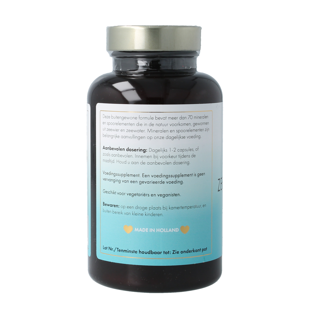 Sea Vitamins Zee mineralen vegan 90.00 Vegetarische capsules