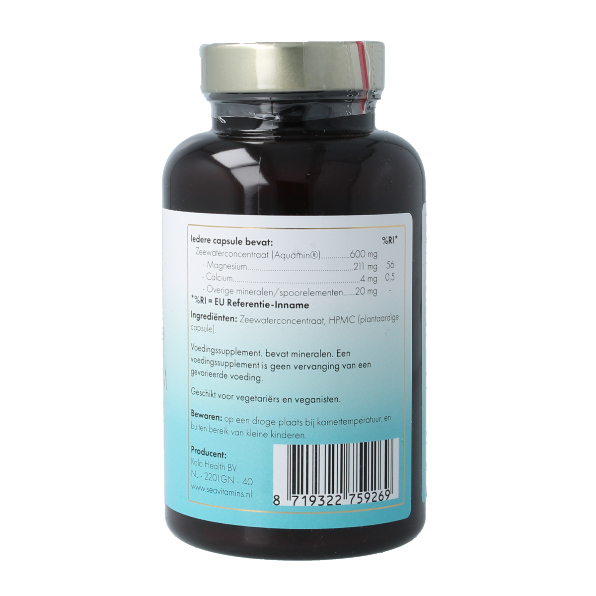 Sea Vitamins Aquamin magnesium 90.00 Vegetarische capsules