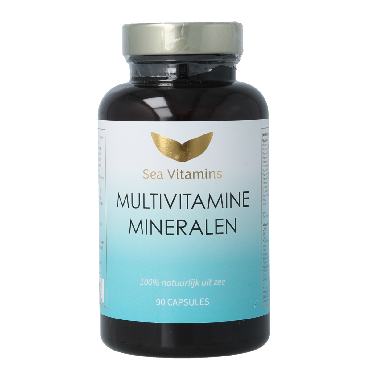 Sea Vitamins Multivitamine mineralen 90.00 Vegetarische capsules
