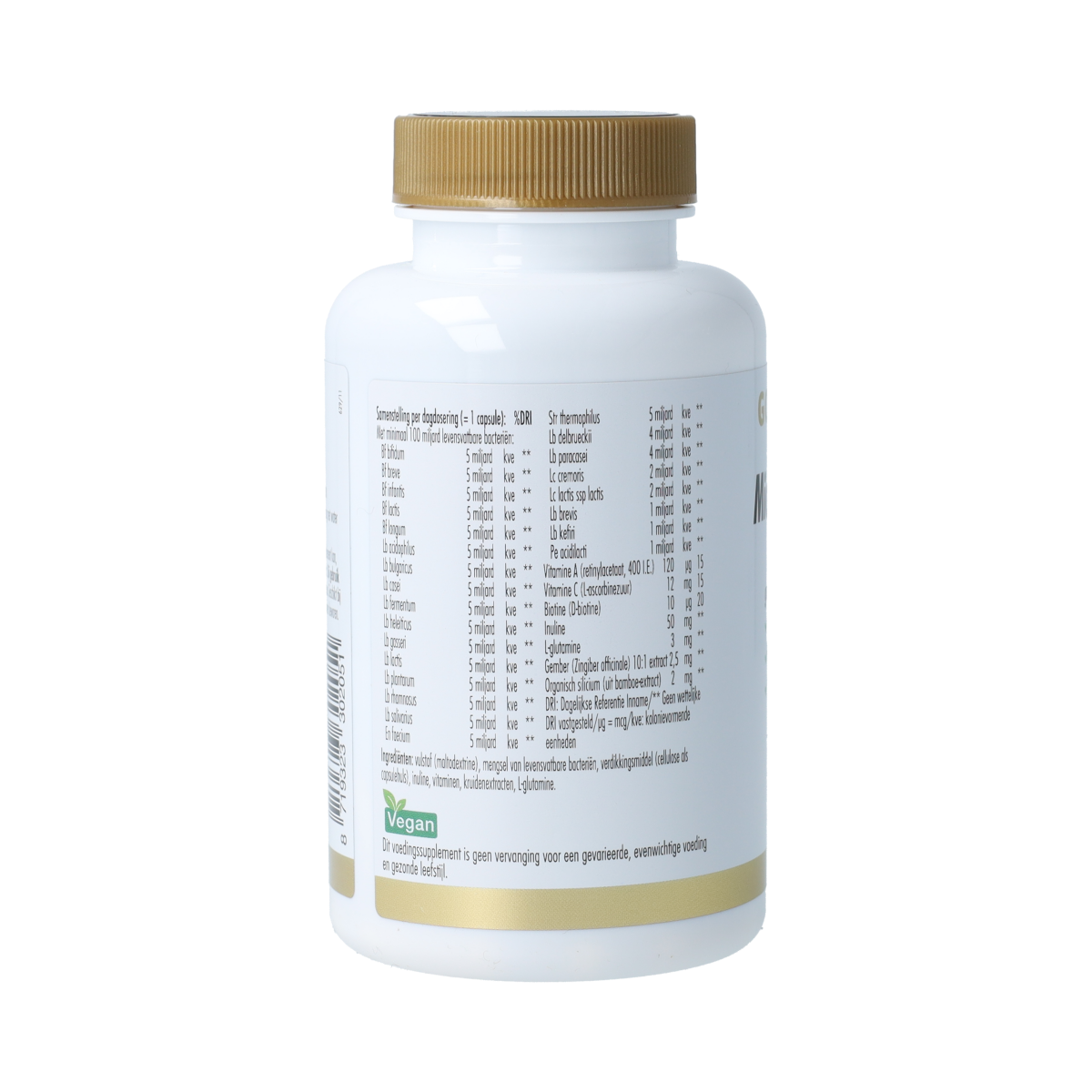Golden Naturals Microbiotica 100 miljard 45.00 Vegetarische capsules