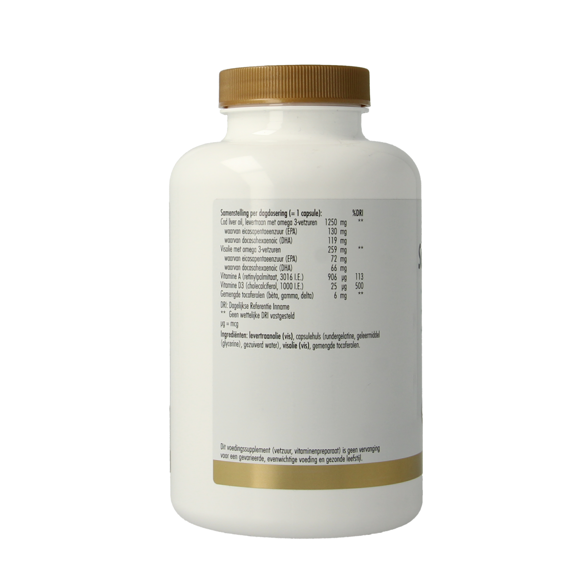 Golden Naturals Super cod liver oil 180.00 Capsules