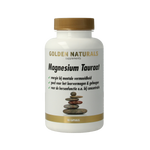 Golden Naturals Magnesium tauraat 90.00 Vegetarische capsules