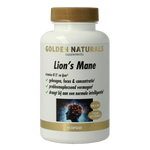 Golden Naturals Lion's mane 90.00 Vegetarische capsules