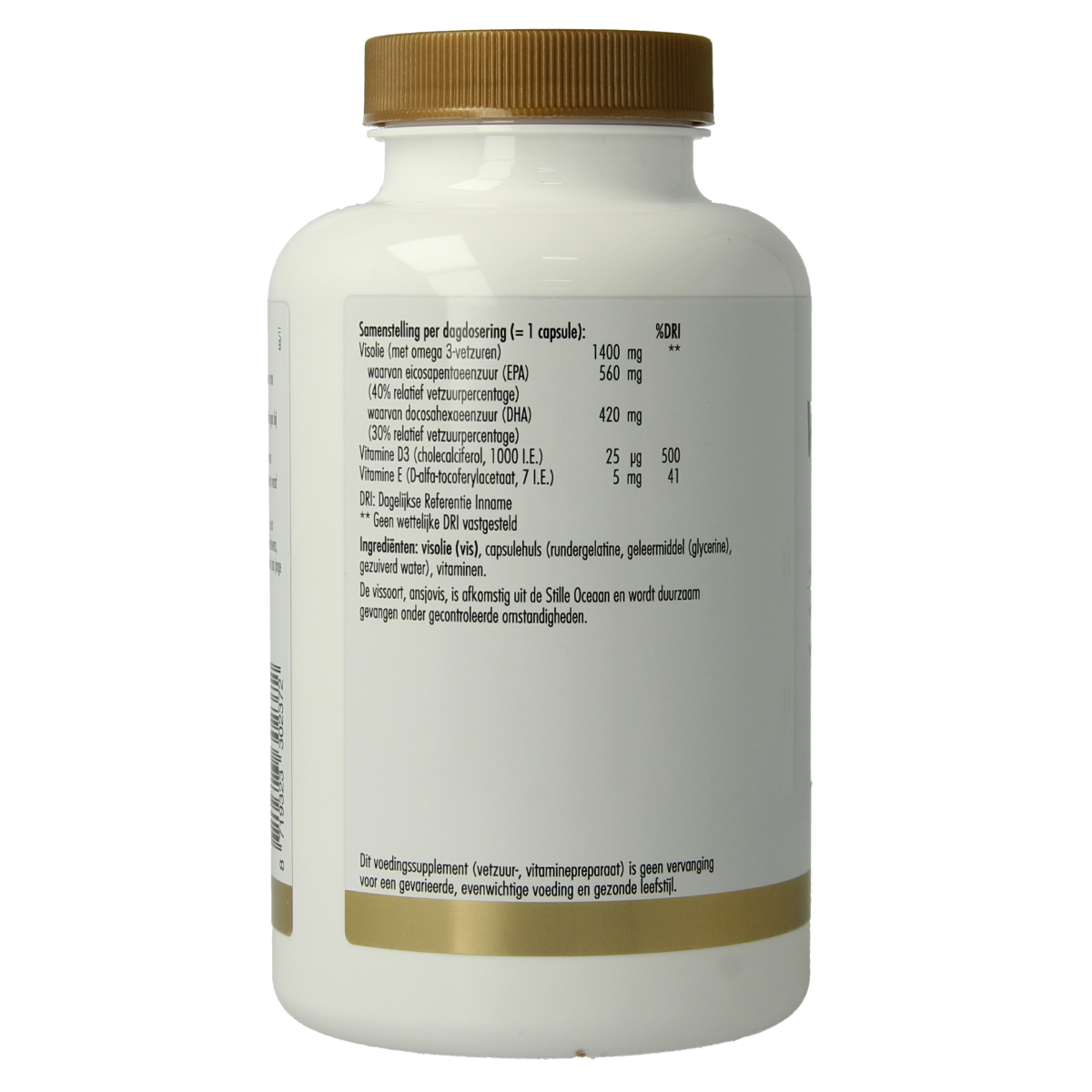 Golden Naturals Visolie 1400 TG vitamine D3 120.00 Softgels