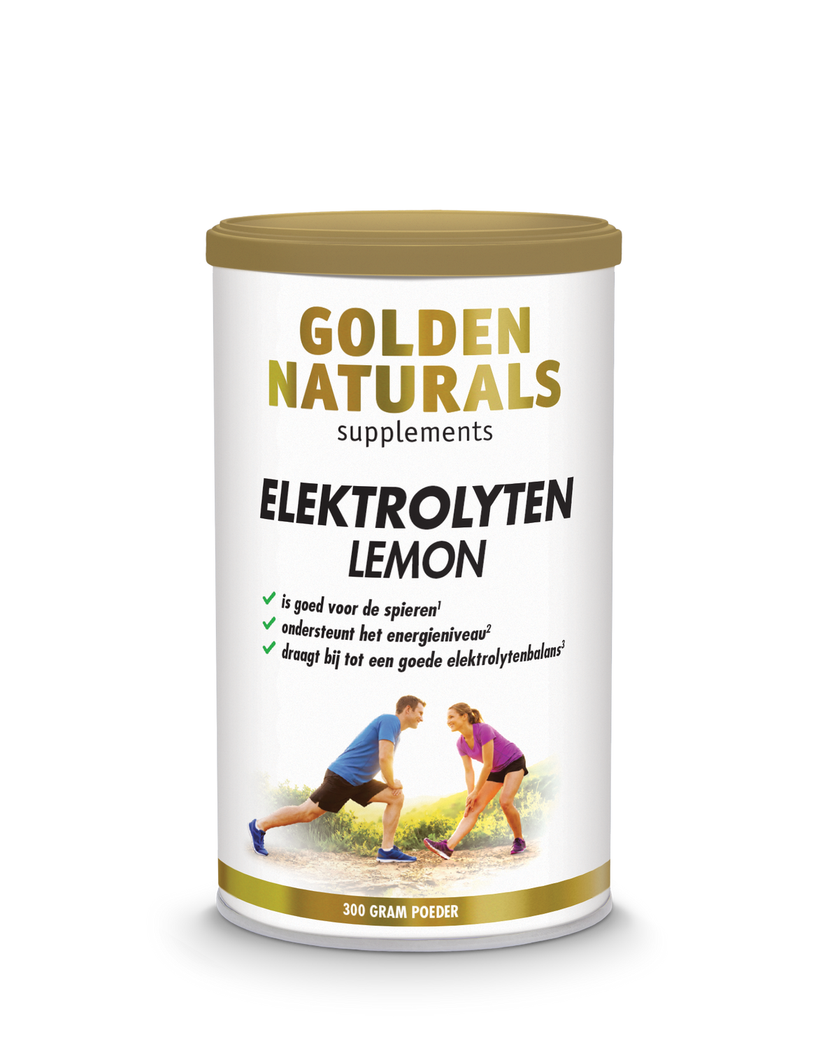Golden Naturals Elektrolyten lemon 300.00 Gram