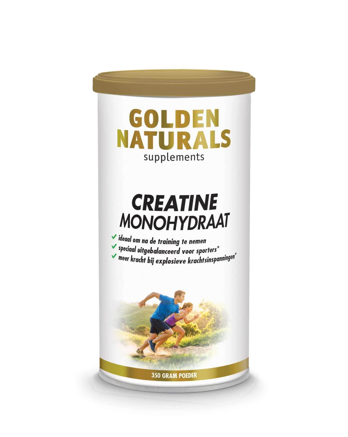 Golden Naturals Creatine monohydraat 350.00 Gram