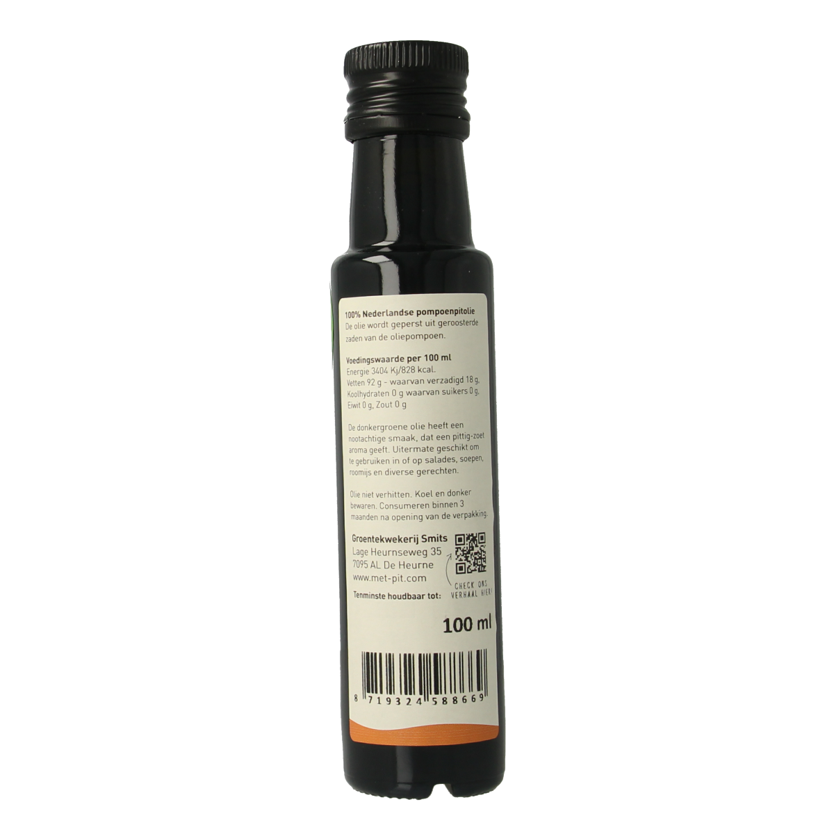 Met PIT Pompoenpitolie bio 100.00 Milliliter