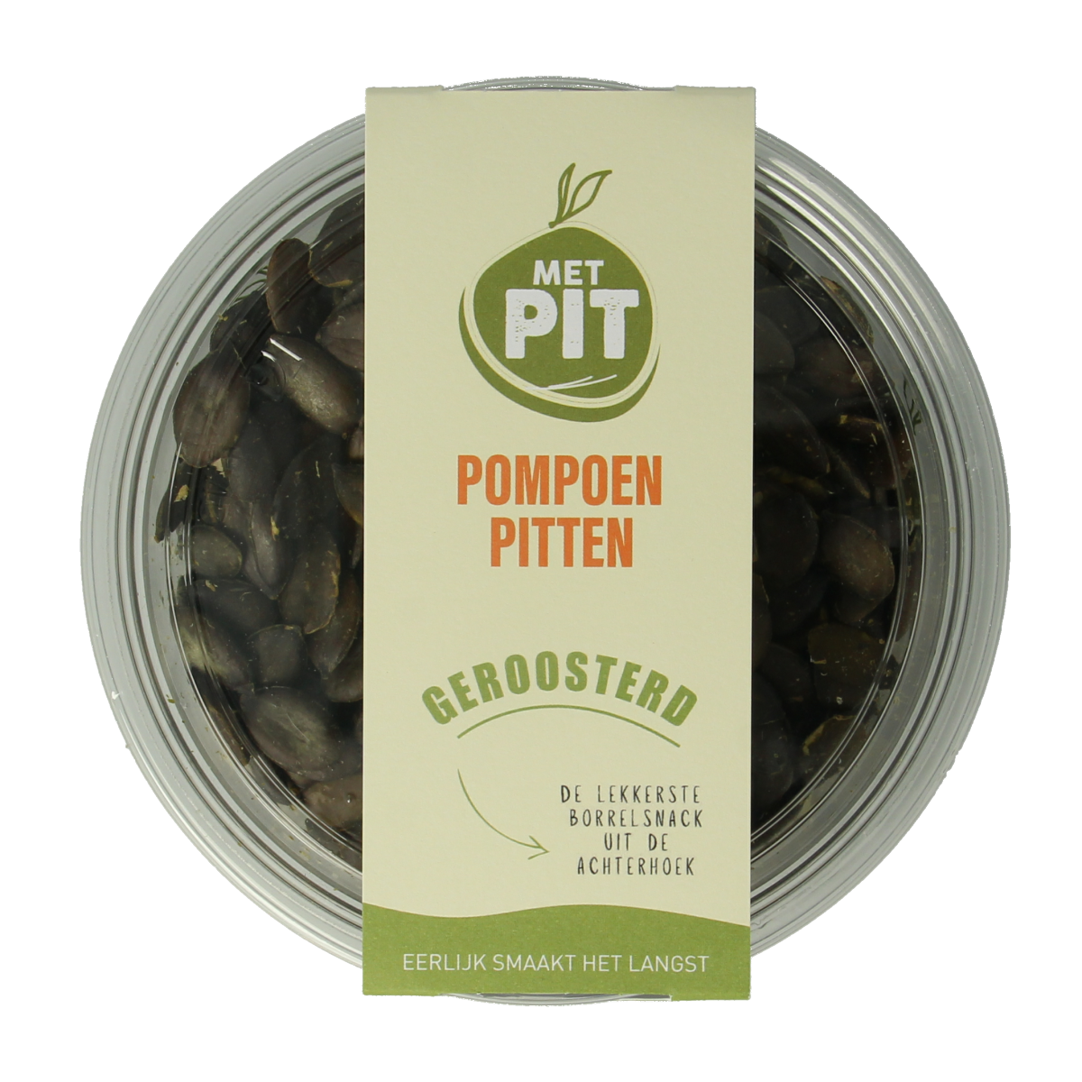Met PIT Pompoenpitten geroosterd 150.00 Gram