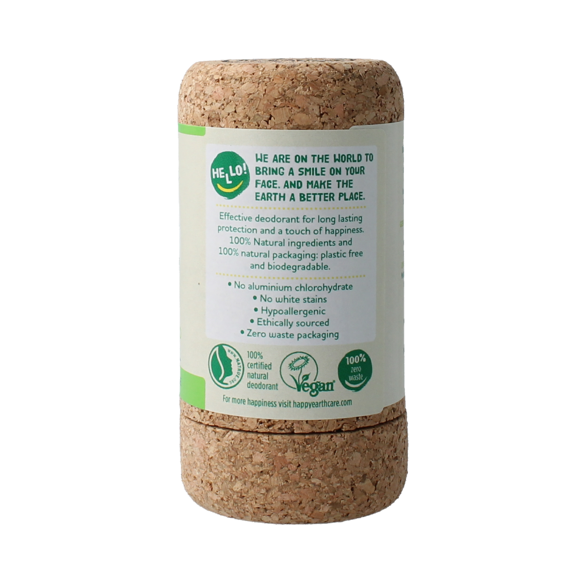 Happy Earth Pure crystal deodorant unscented 90.00 Gram