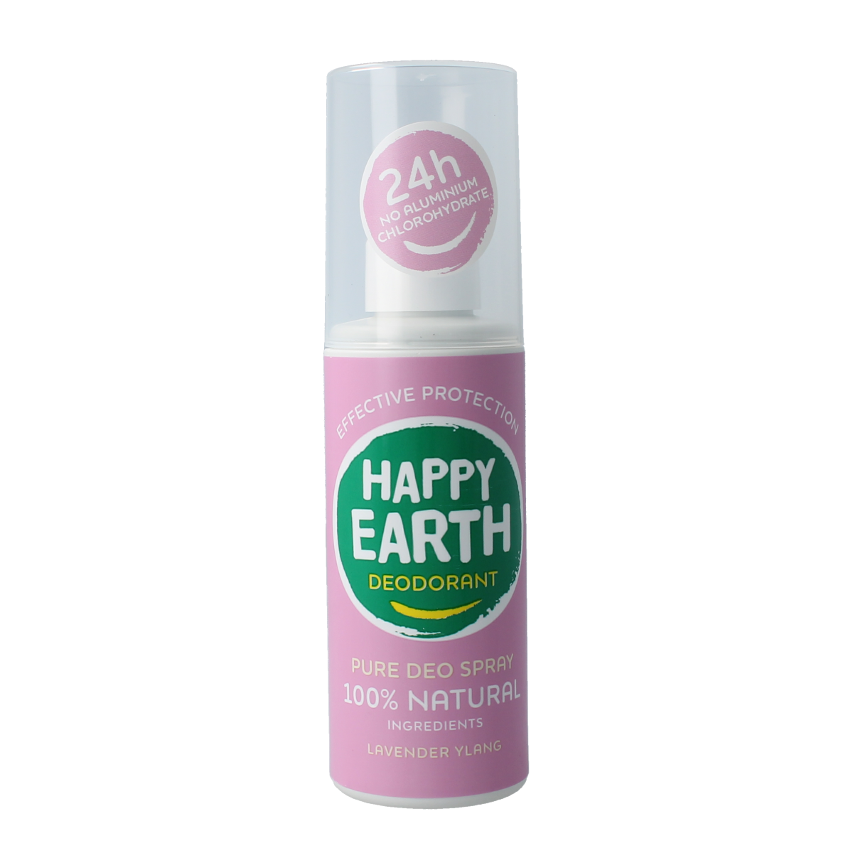 Happy Earth Pure deodorant spray lavender ylang 100.00 Milliliter
