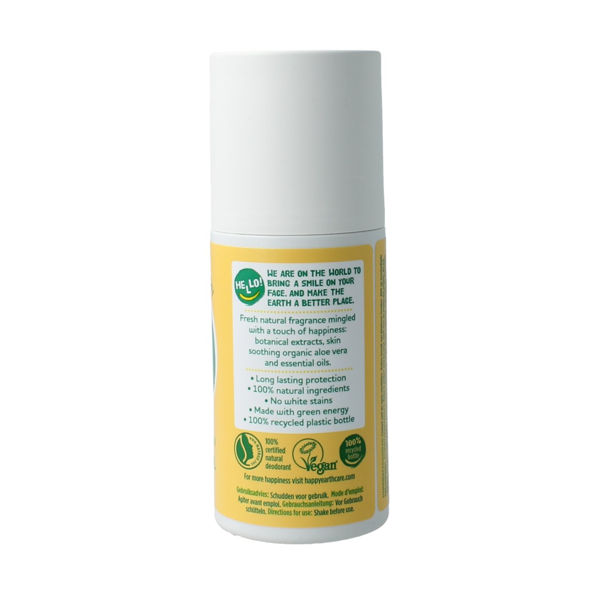 Happy Earth Deodorant roll on jasmine ho wood 75.00 Milliliter