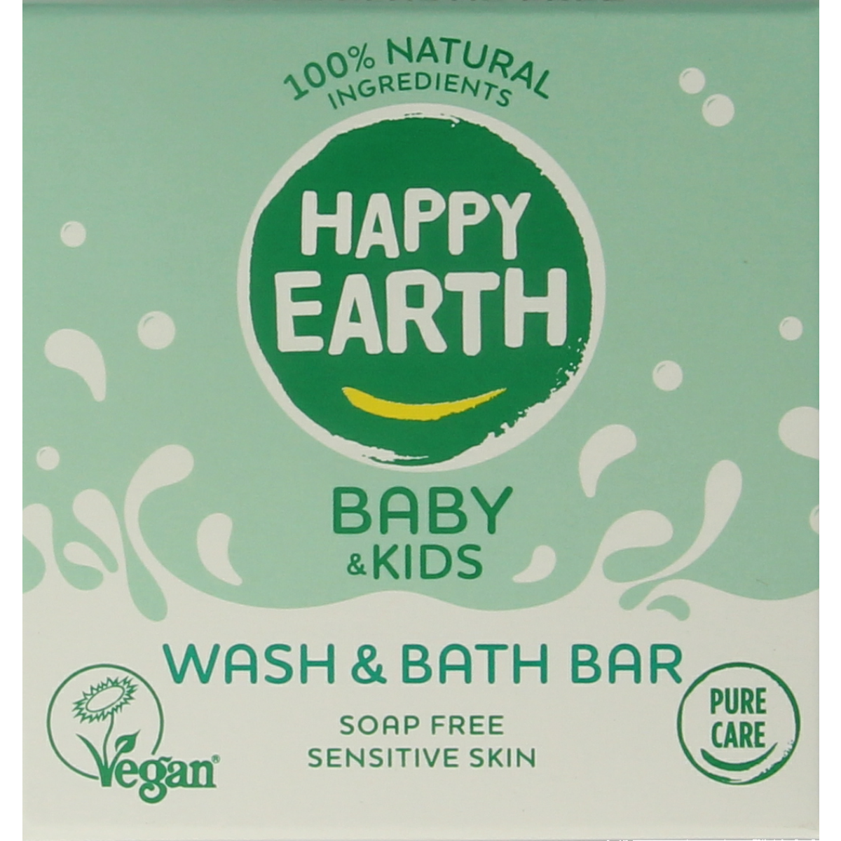 Happy Earth Was & bad bar baby & kids 50.00 Gram