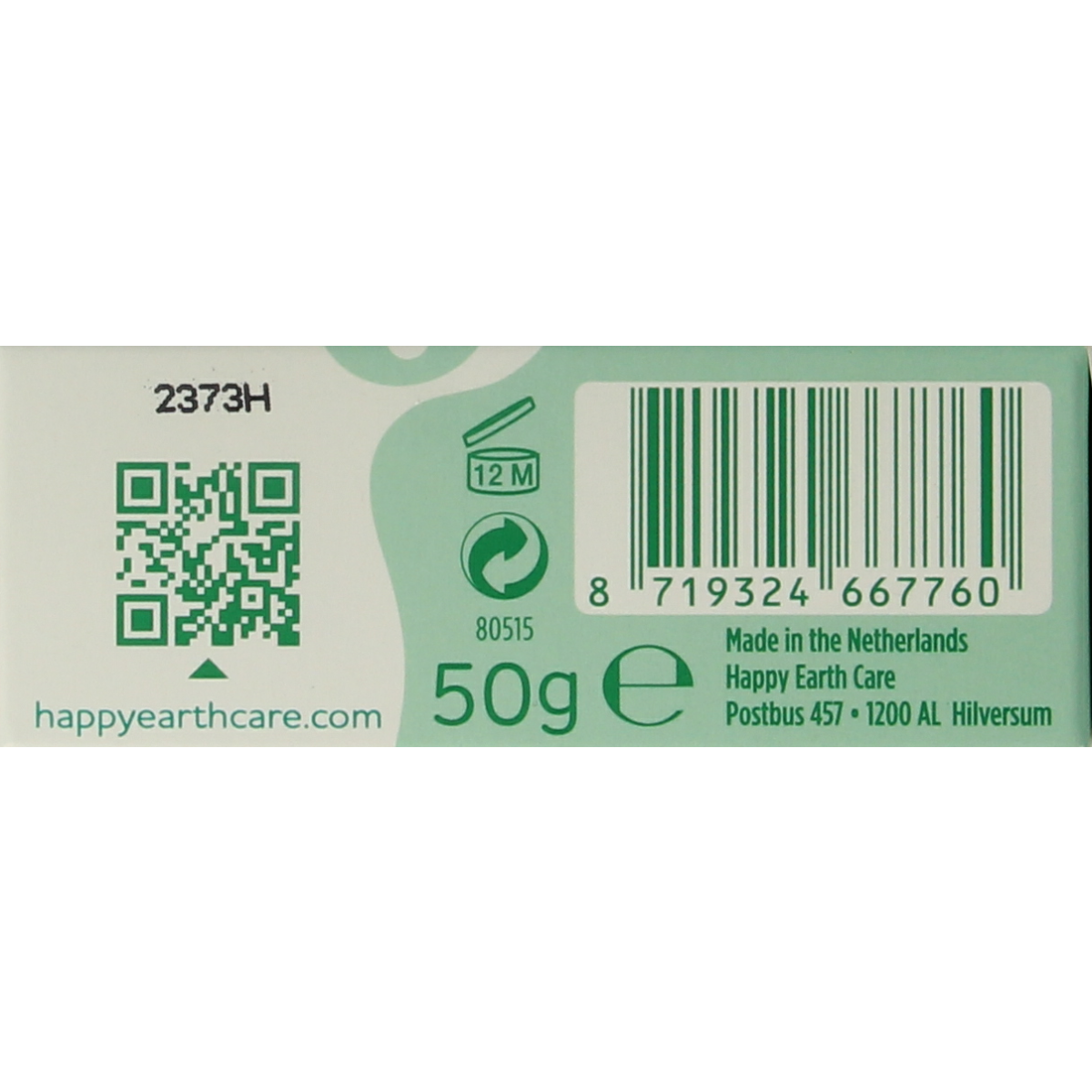 Happy Earth Was & bad bar baby & kids 50.00 Gram