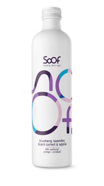Soof Drinks Siroop blauwe bes lavendel zwarte bes & appel 340.00 Milliliter