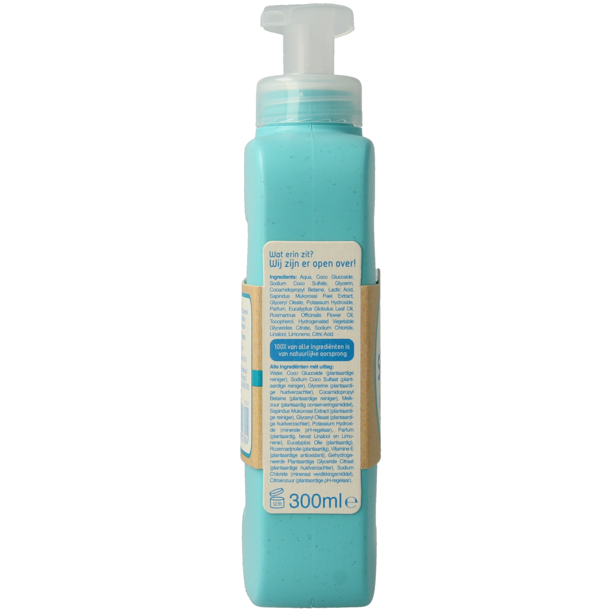 Seepje Handzeep eucalyptus & rozemarijn 300.00 Milliliter