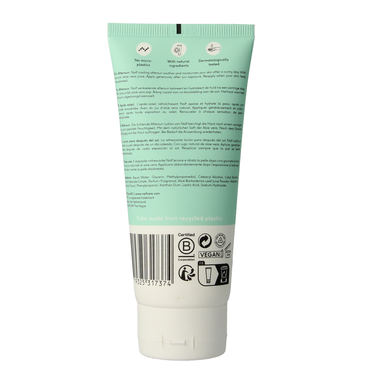 Naif Cooling aftersun 100.00 Milliliter
