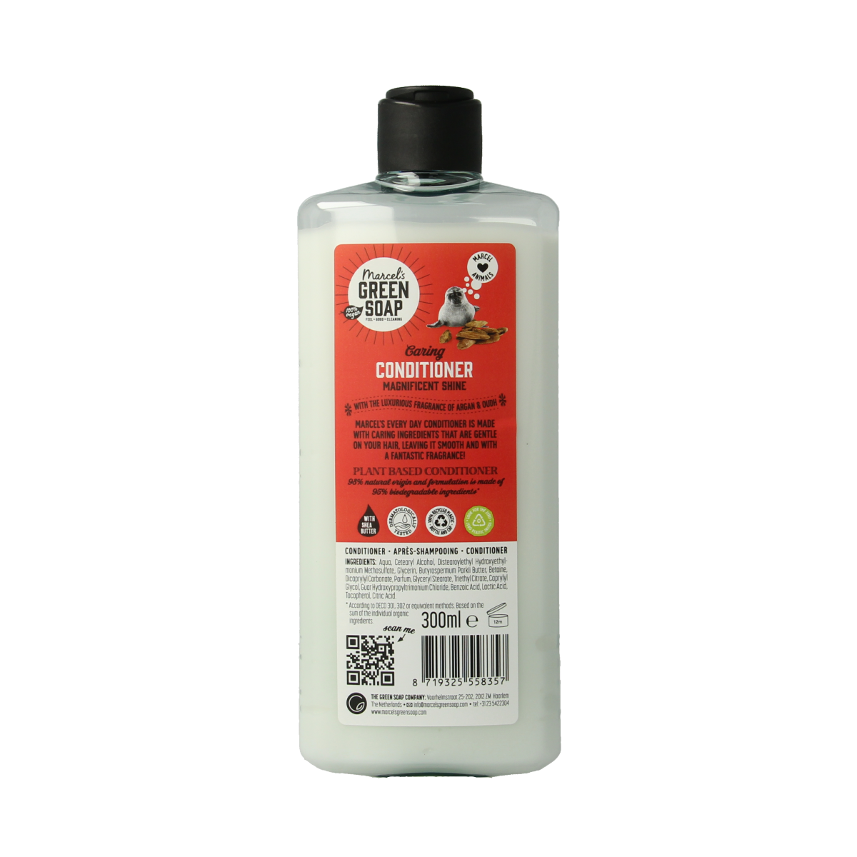 Marcel's Green Soap Conditioner caring argan & oudh 300.00 Milliliter