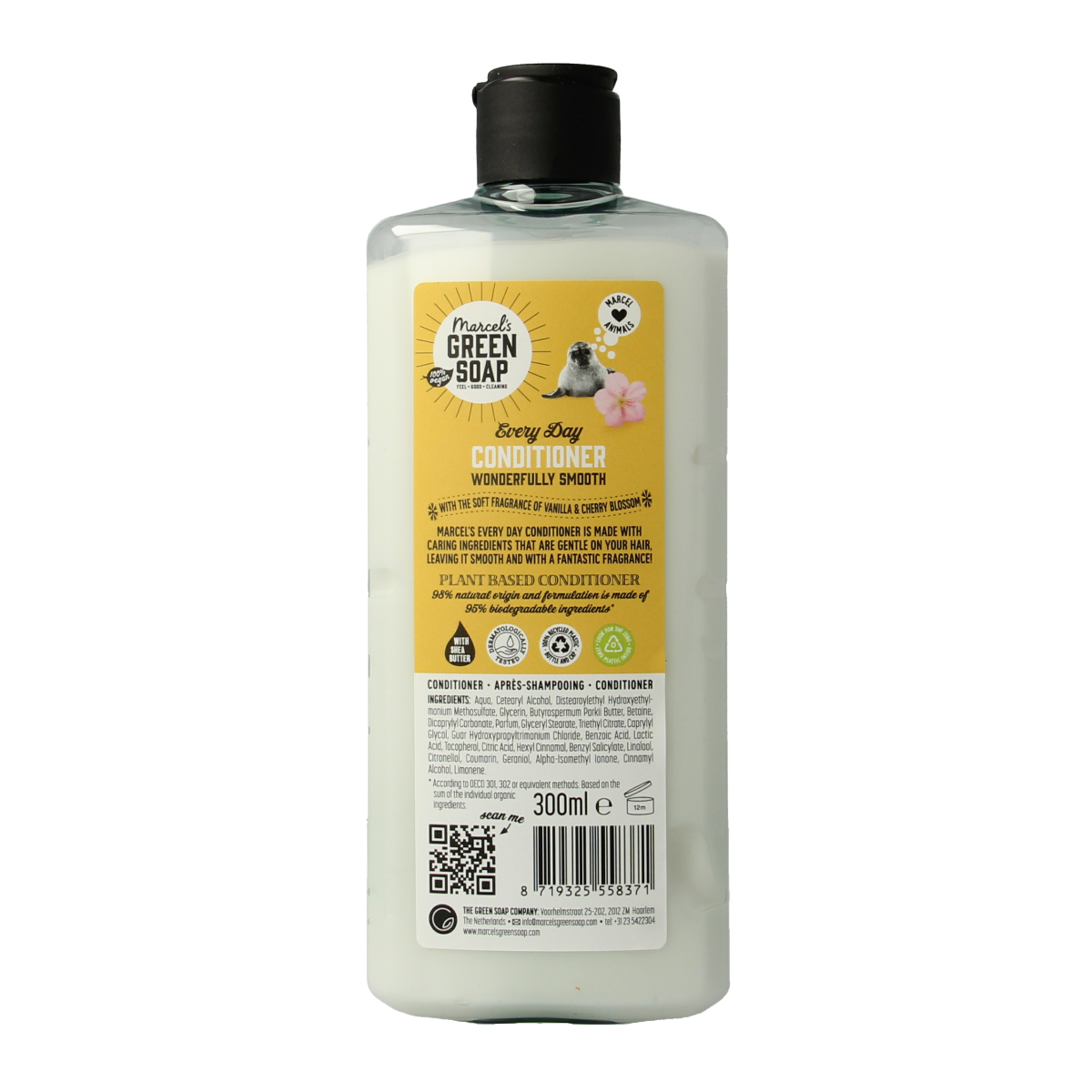 Marcel's Green Soap Conditioner every day vanilla & cherry blossom 300.00 Milliliter
