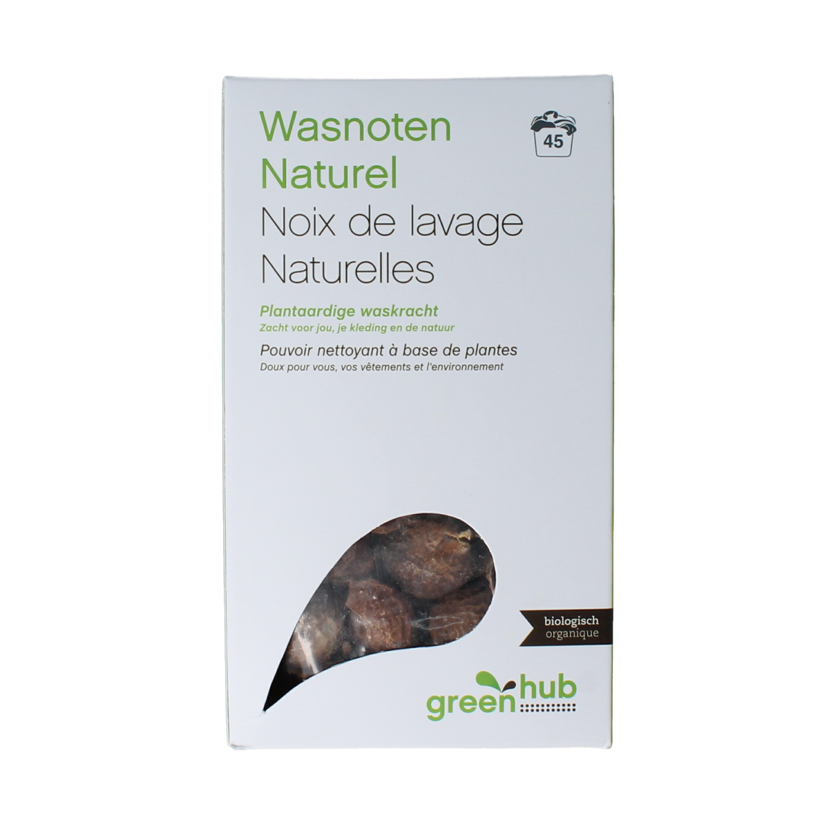 Greenhub  Wasnoten met waszakje katoen 200.00 Gram