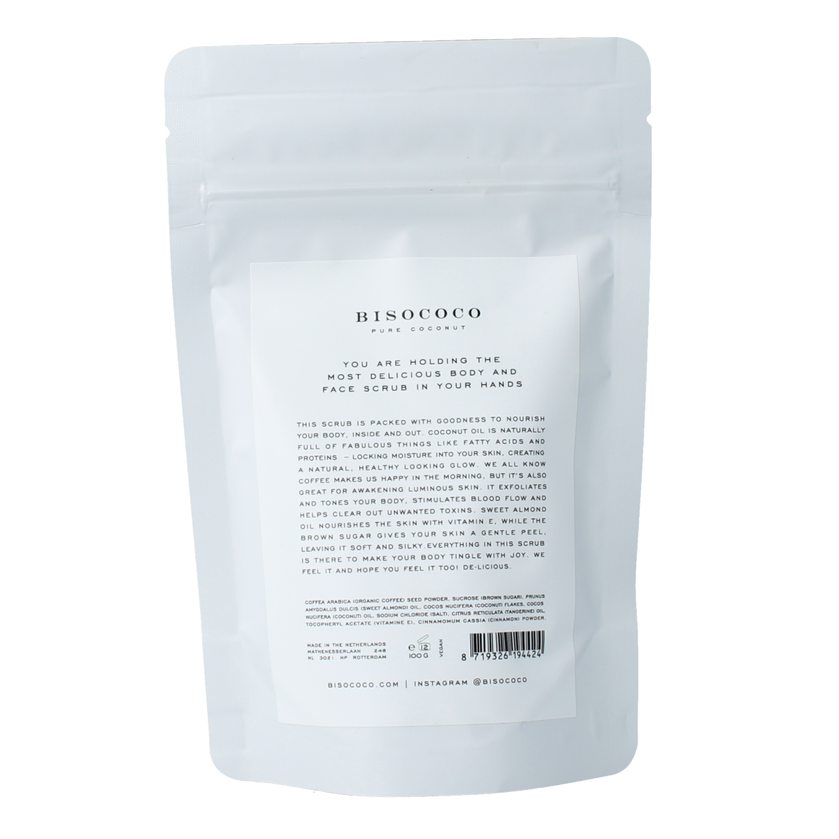 Bisococo Coffee scrub 100.00 Gram