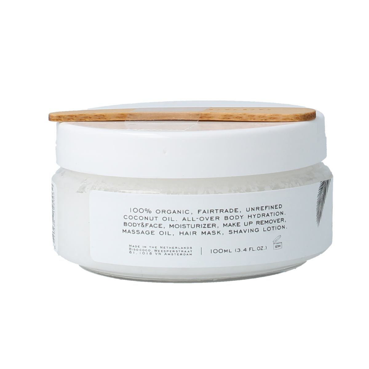 Bisococo Coconut oil pot 100.00 Milliliter