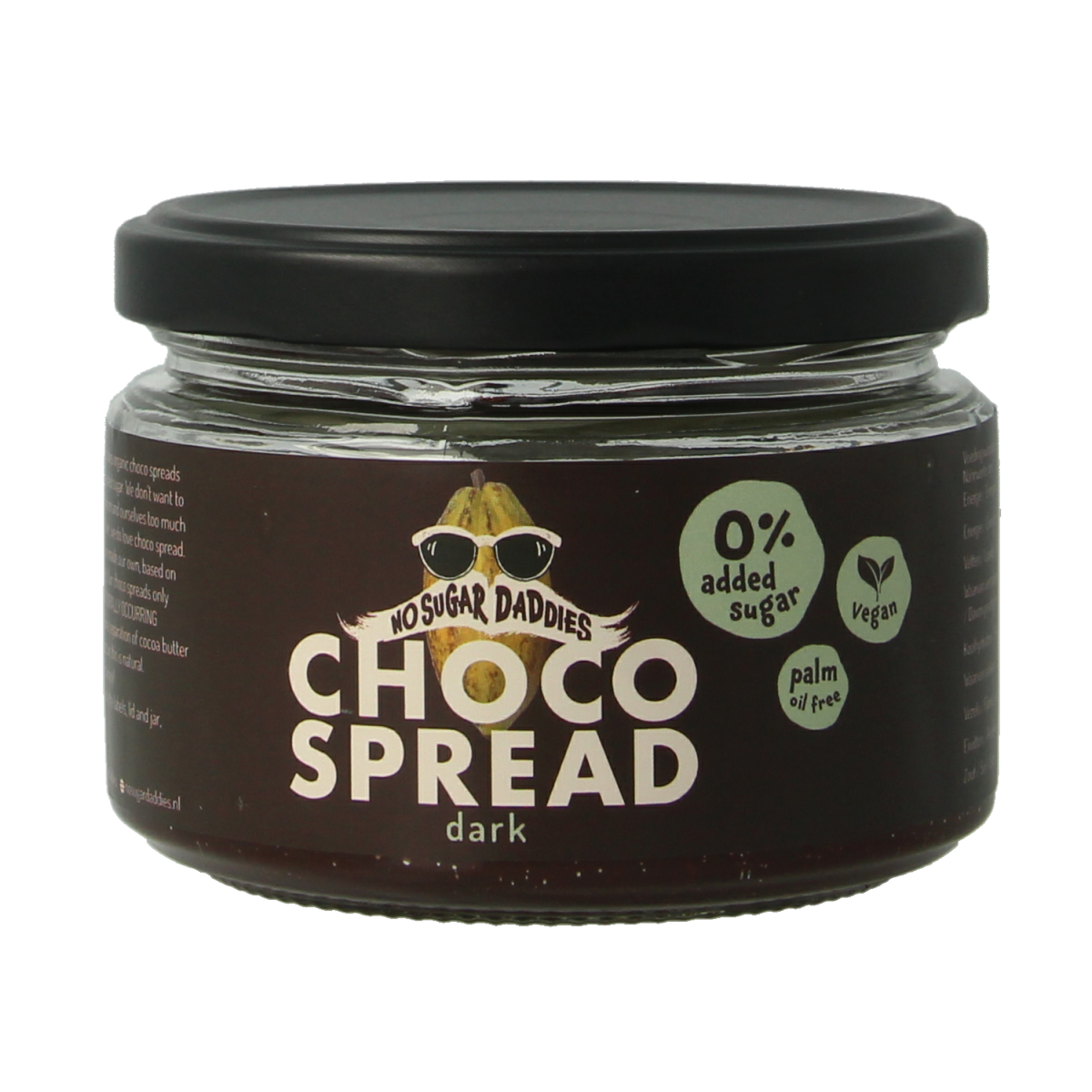 No Sugar Daddies Chocopasta puur bio 200.00 Gram