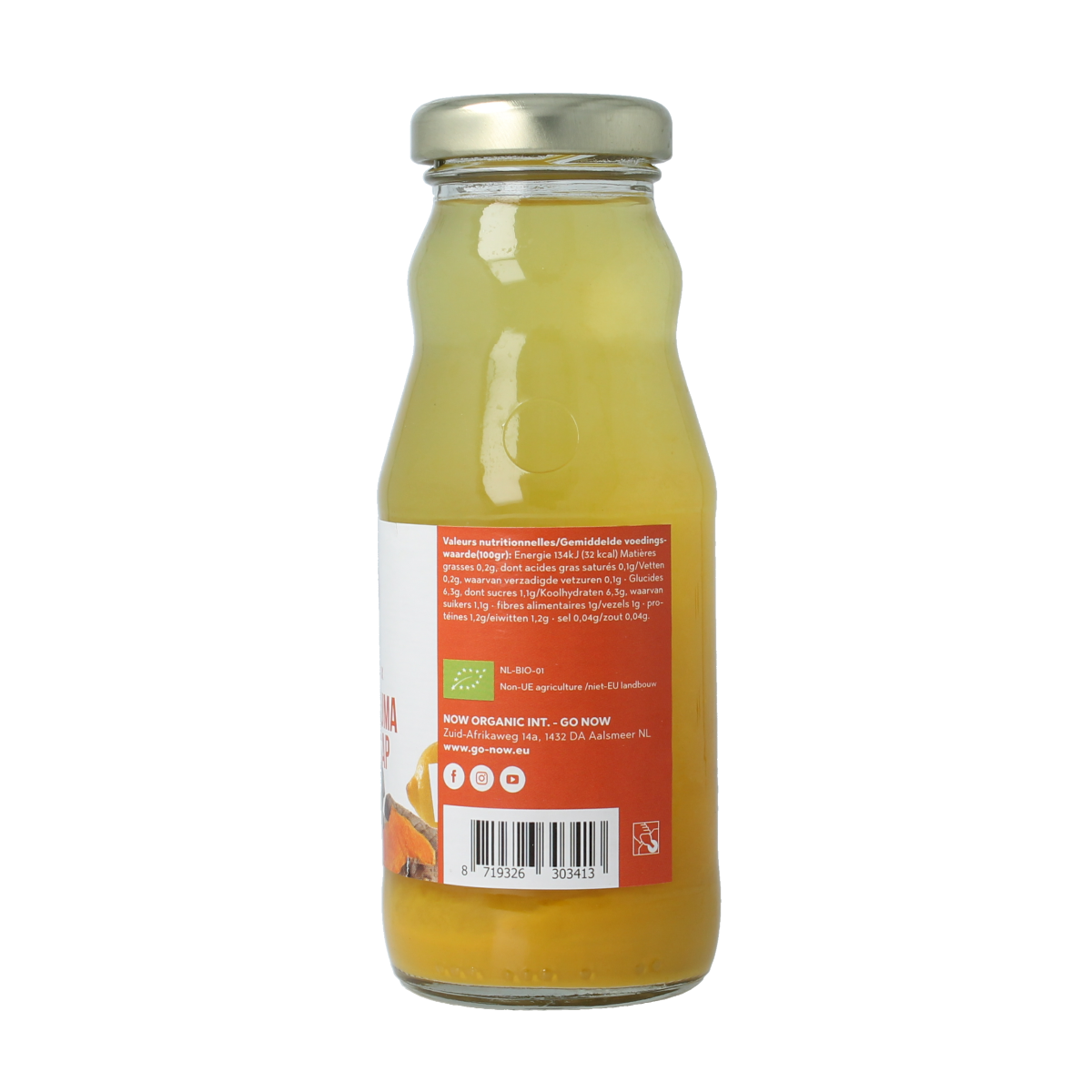 Go Now Kurkuma sap bio 200.00 Milliliter