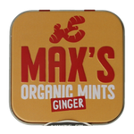 Max mints Ginger blikje vierkant bio 35.00 Gram