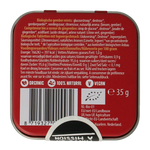 Max mints Ginger blikje vierkant bio 35.00 Gram