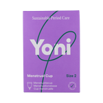 Yoni Menstruatiecup maat 2 1.00 Stuks