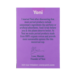 Yoni Menstruatiecup maat 2 1.00 Stuks