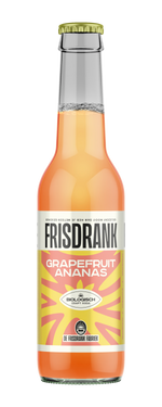 De Frisdrank Fabriek  Koolzuurhoudende frisdrank grapefruit ananas bio 275.00 Milliliter