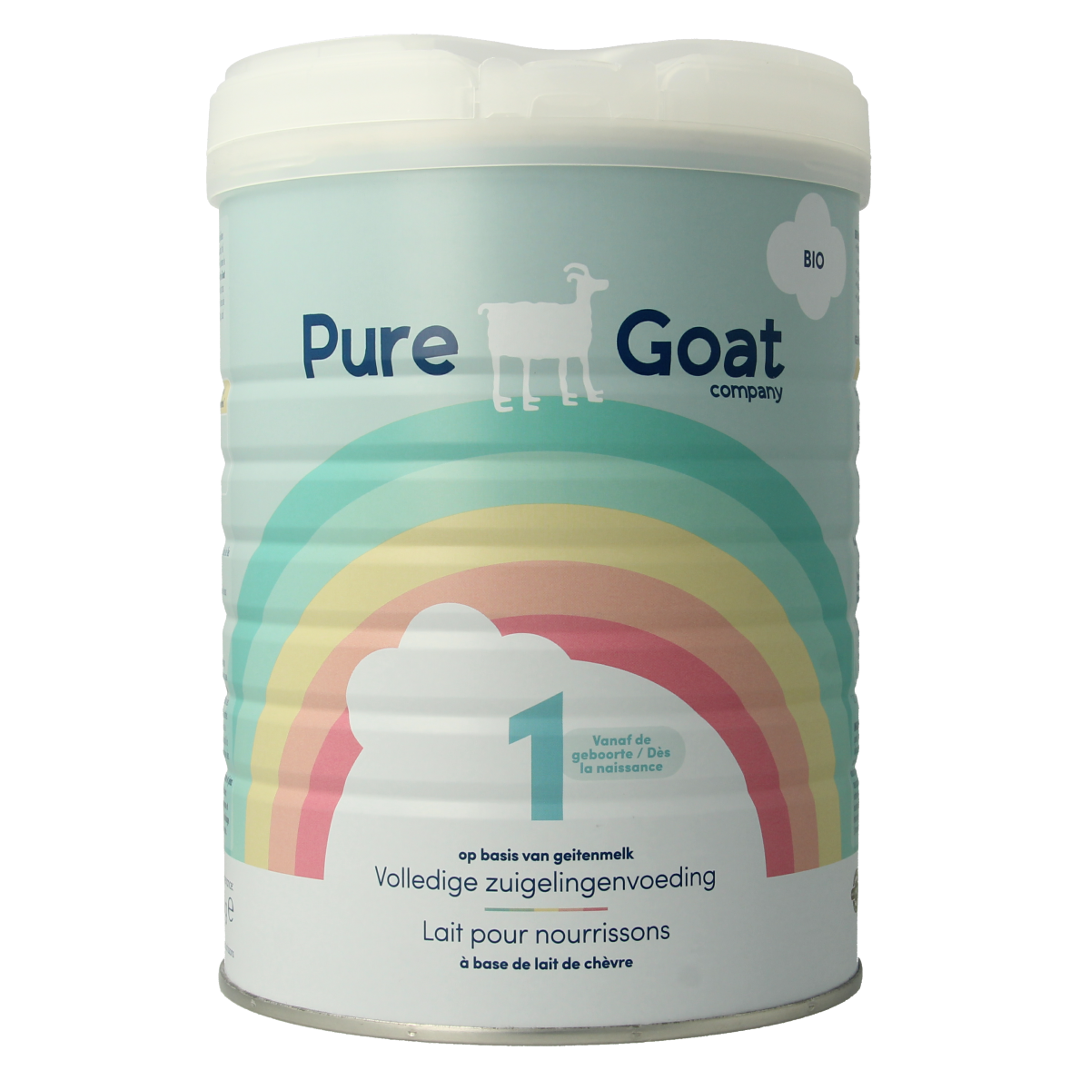 Pure Goat Zuigelingenvoeding volledig 1 bio 800.00 Gram
