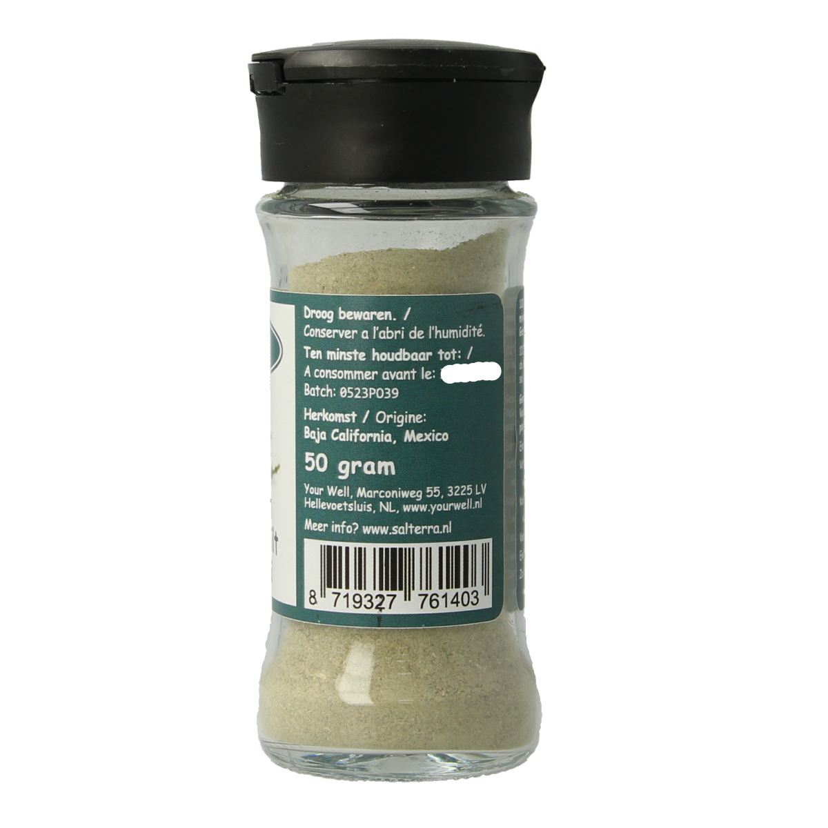 Salterra Zeekraalzilt fijn 50.00 Gram