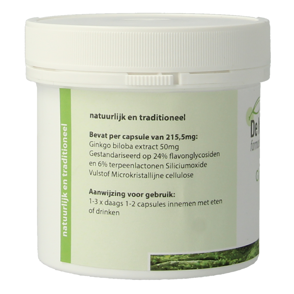 Natuurapotheek Ginkgo biloba 24% 50mg 100.00 Capsules