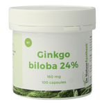 Natuurapotheek Ginkgo biloba 24% 160mg 100.00 Capsules
