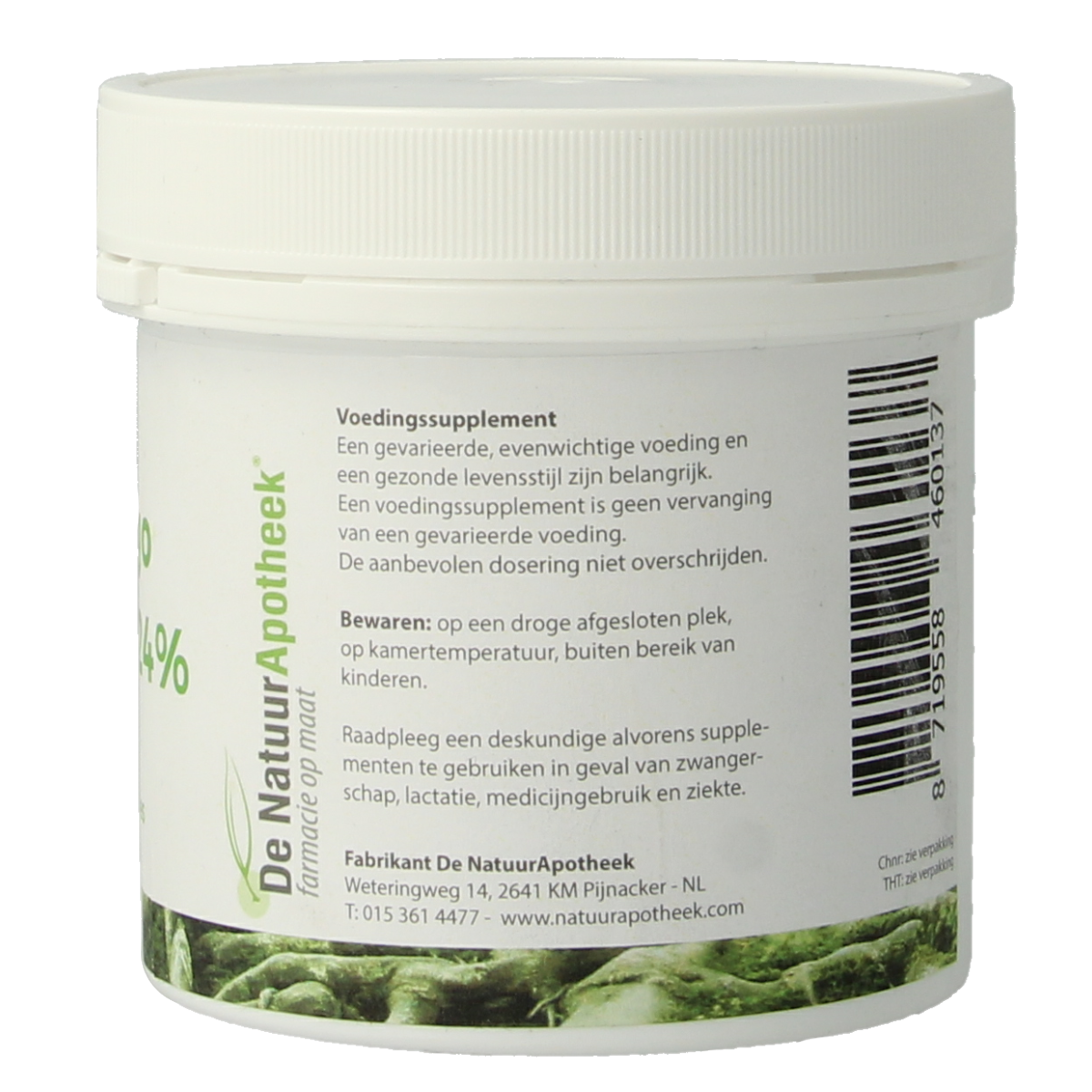 Natuurapotheek Ginkgo biloba 24% 160mg 100.00 Capsules